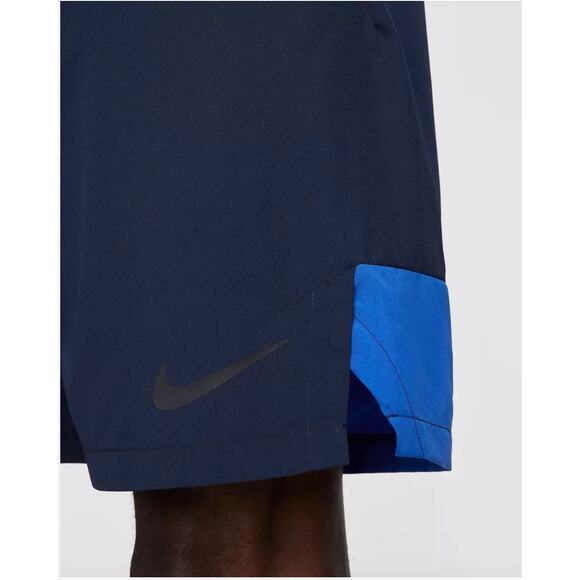 Nike Men Size XXL 9" Obsidian Game Royal Dri-FIT Woven Training Shorts DM6617 - Picture 8 of 10